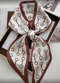 Western Horse Bit Satin Neckerchief