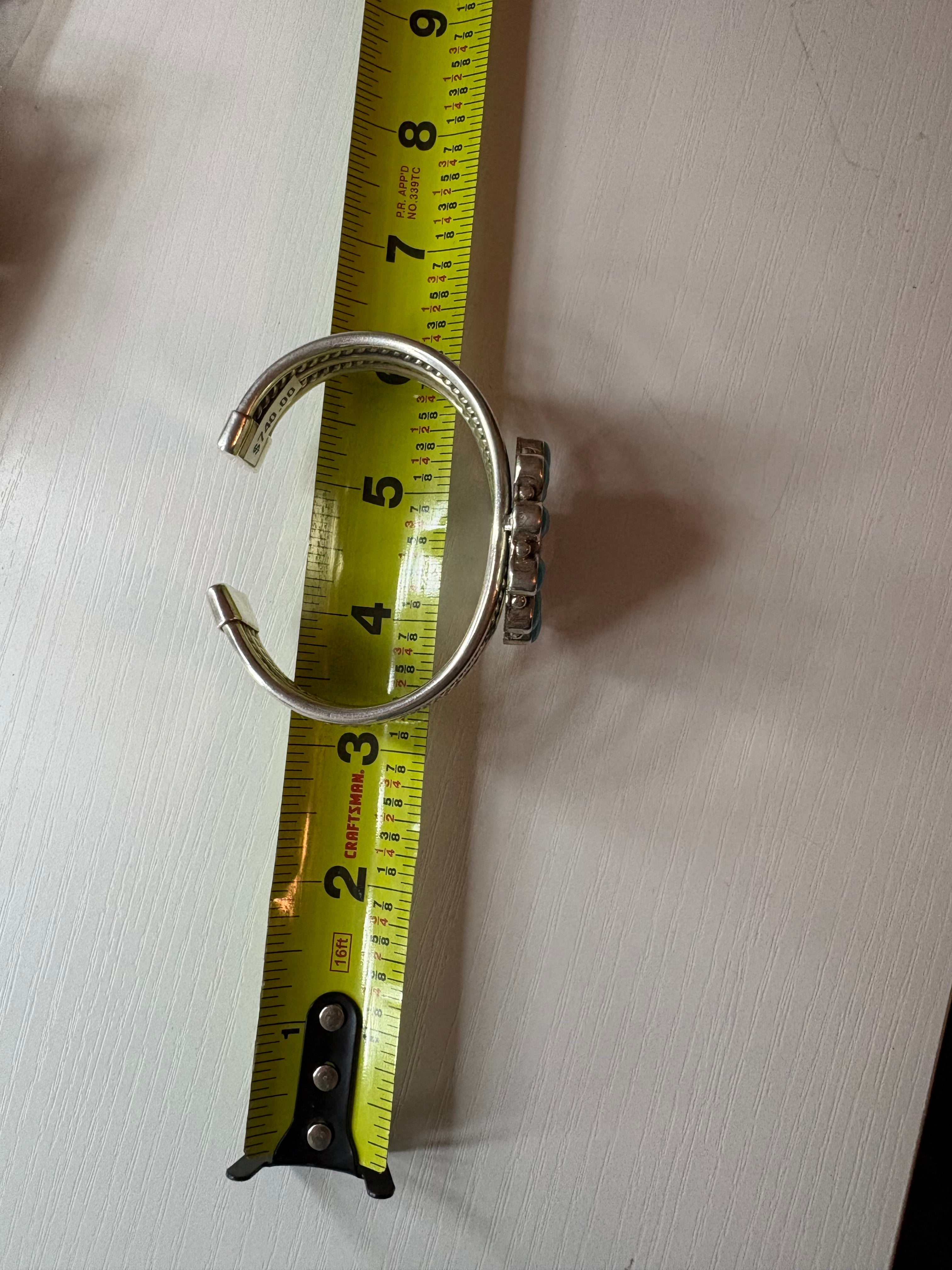 13 Stonetone Authentic Cluster Bracelet / Cuff