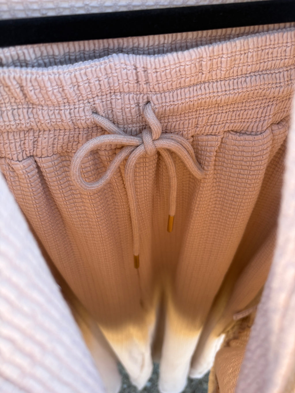 Tan knit 2 set