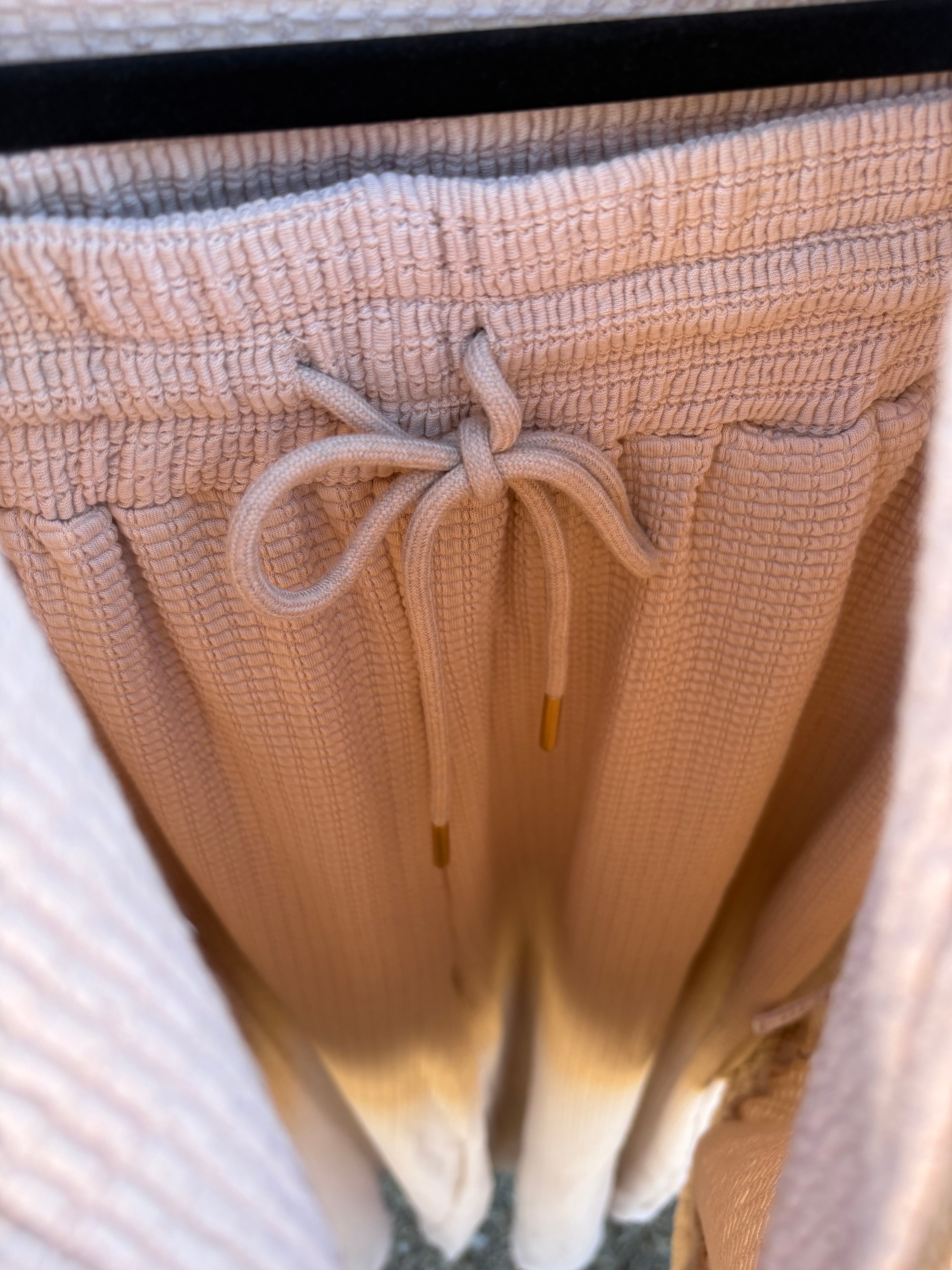 Tan knit 2 set