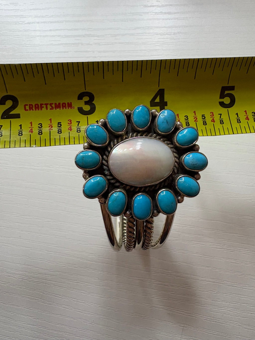 13 Stonetone Authentic Cluster Bracelet / Cuff