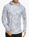 COOrun Men's Hooded Fishing Shirt  with Mask UPF 50