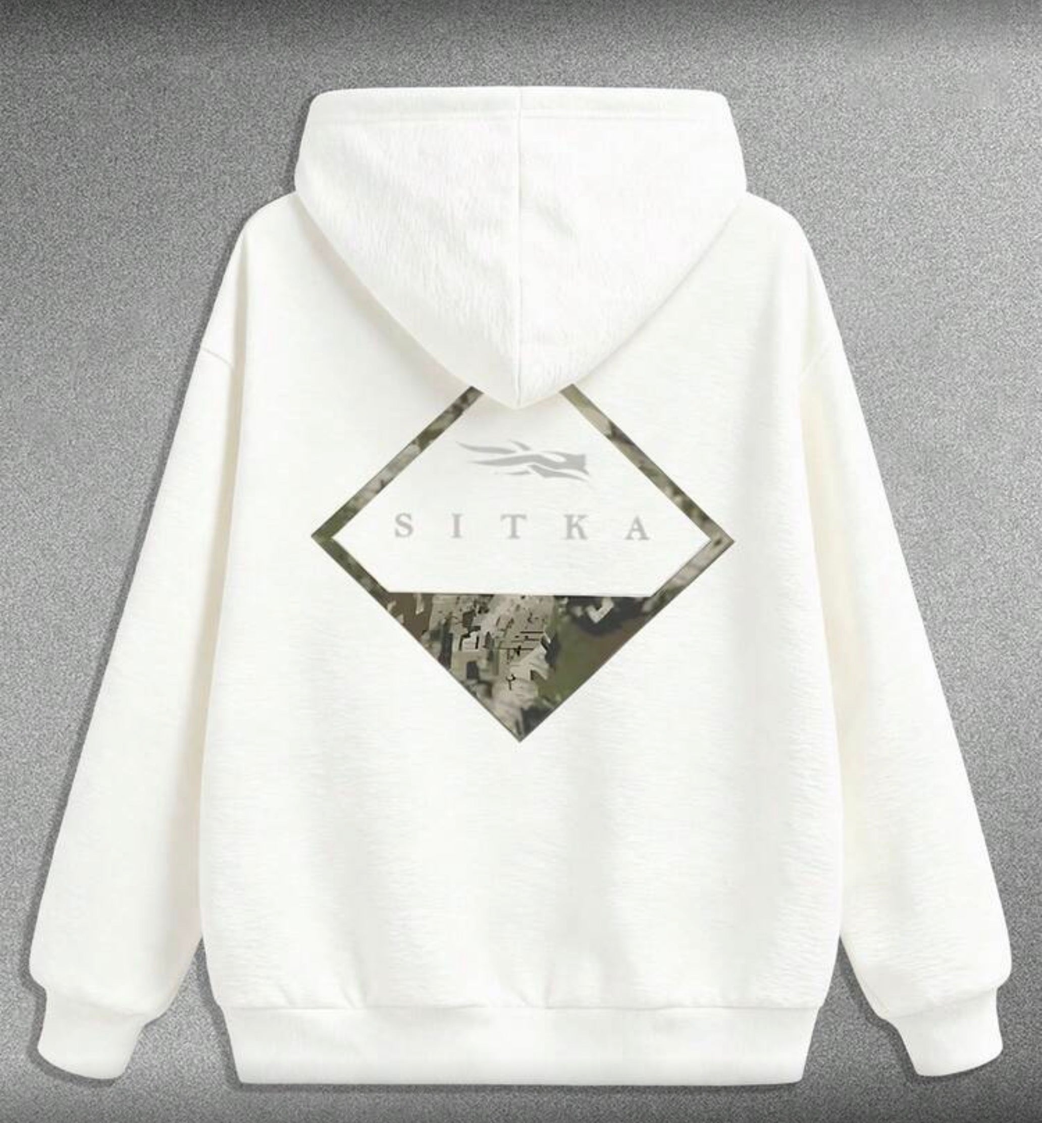 SITKA White Camouflage, Men's Hoodie