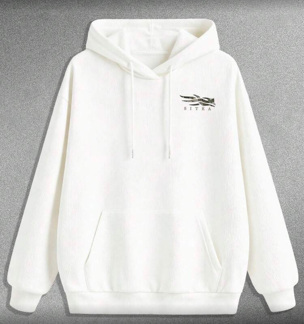 SITKA White Camouflage, Men's Hoodie