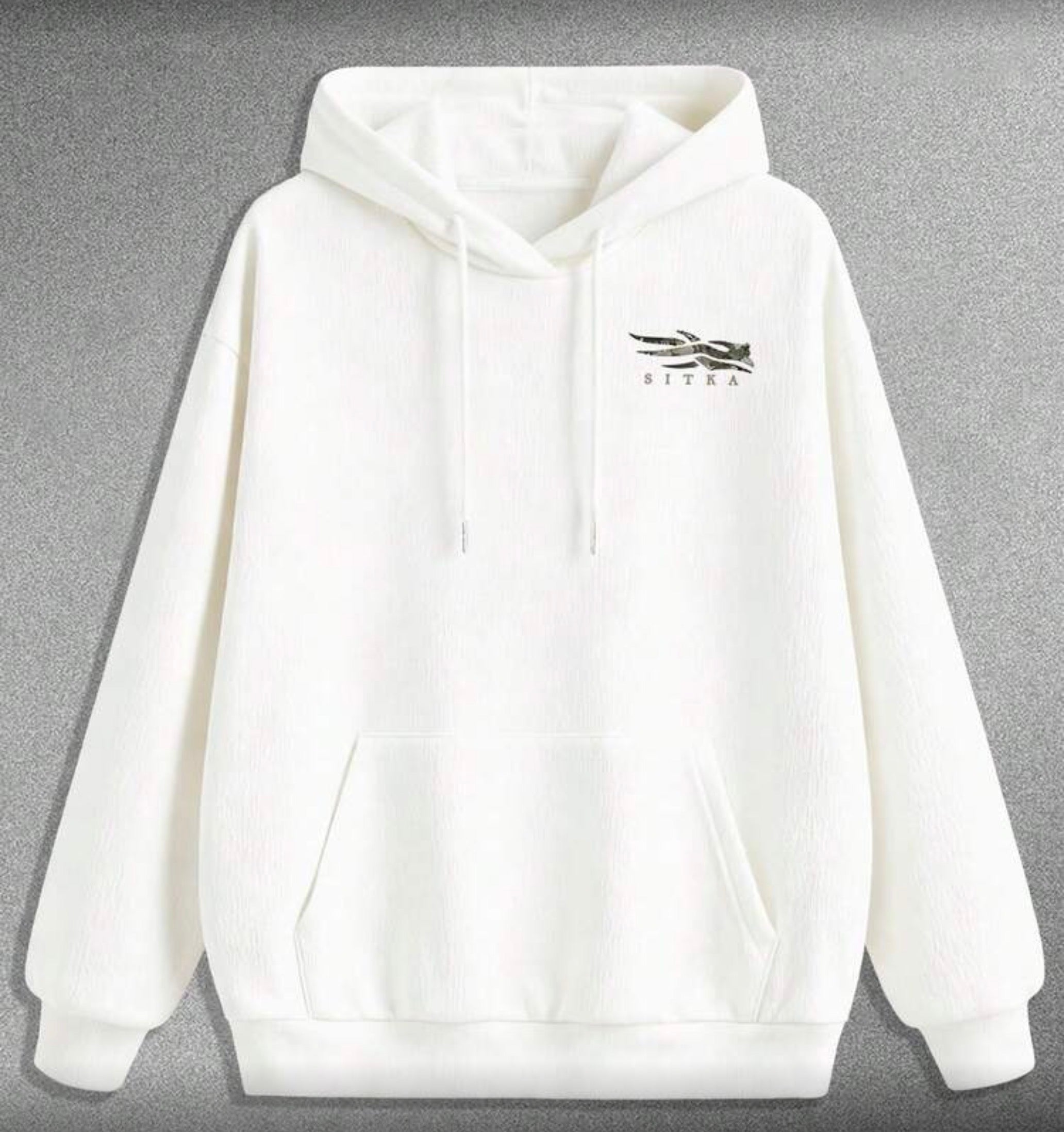 SITKA White Camouflage, Men's Hoodie