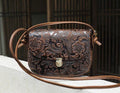Leather Crossbody Handbag