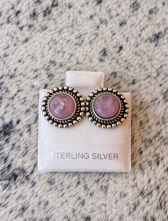 Purple Delight Earring .925