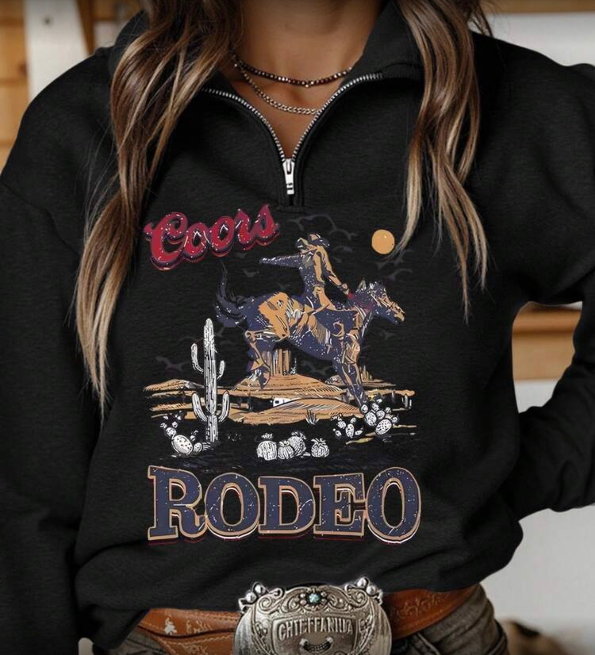 Coors Rodeo Crewneck