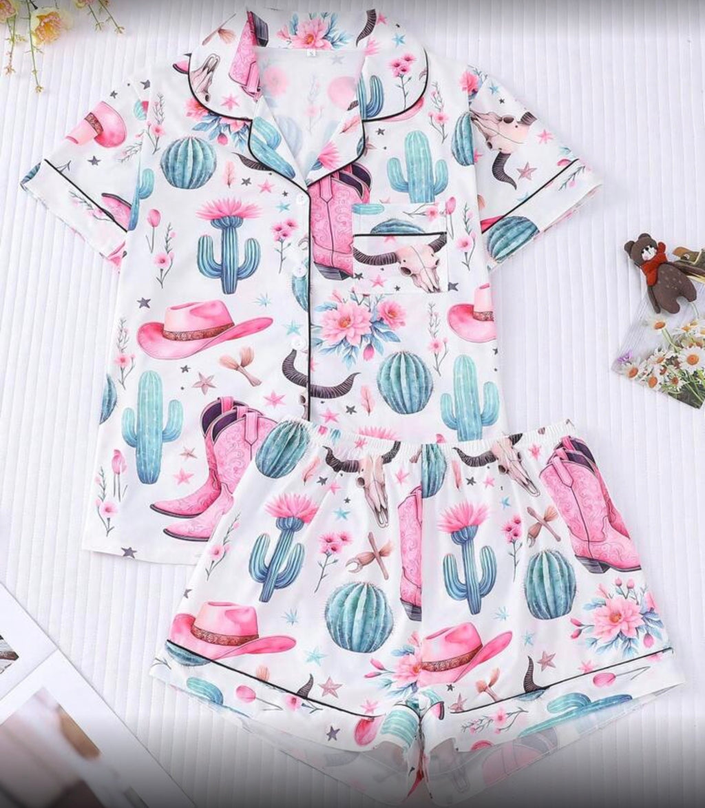 Western Print Pajamas