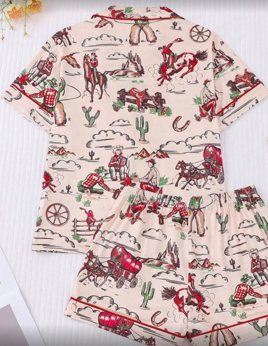 Western Cowgirl & Wagon Pajama’s
