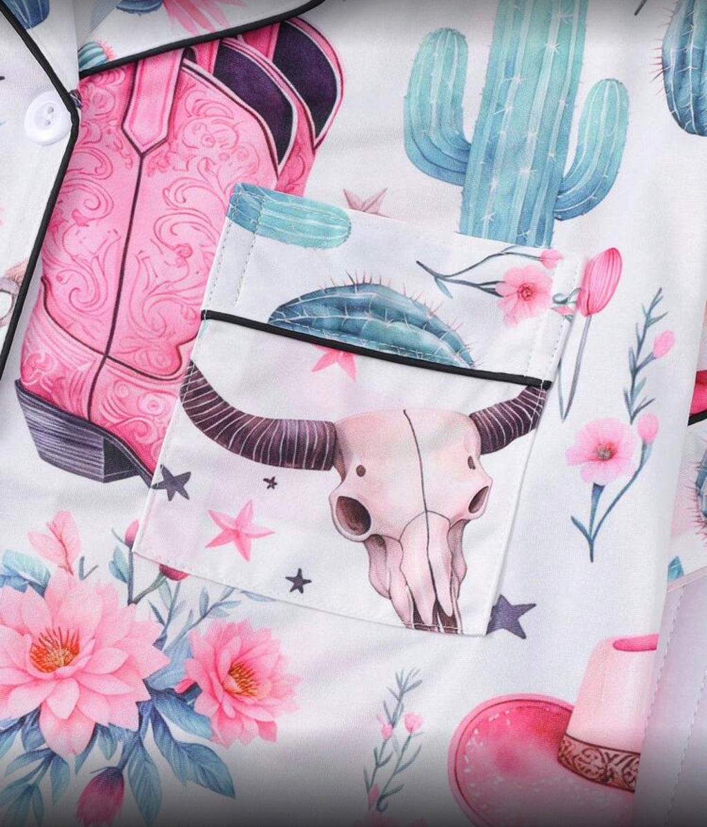 Western Print Pajamas