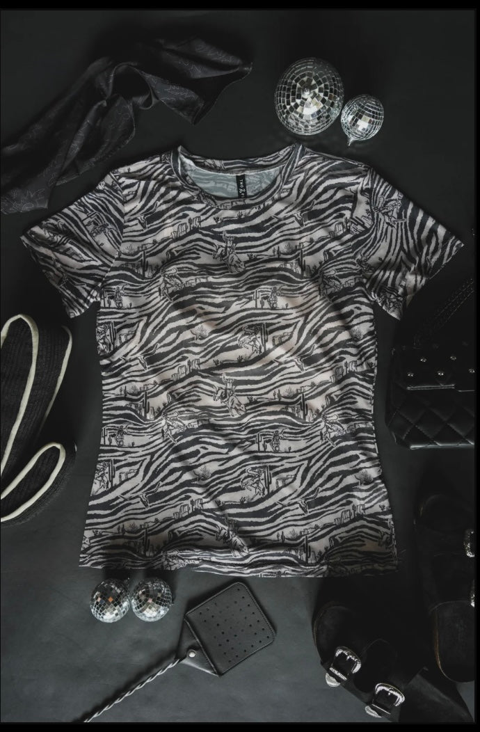 LETS GET MESH WILD TEE