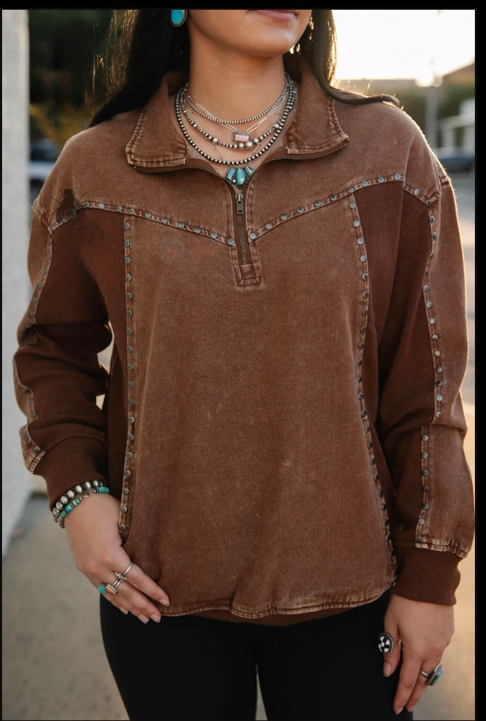 SILVER CREEK ZIP *CHOCOLATE ￼